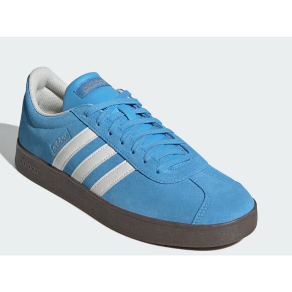 NEW ADIDAS VL Court 2.0 Men's Size 7 Semi Blue Burst - Picture 3 of 5